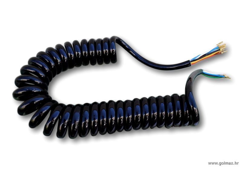 DEBLJI spiralni kabel 7 žilni